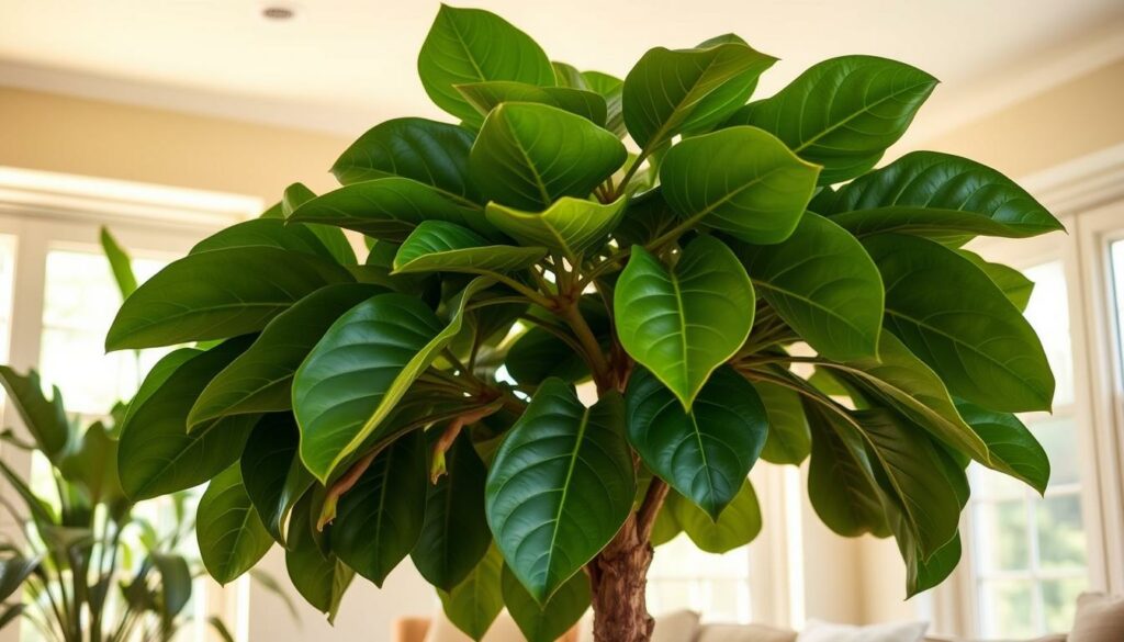A lush, thriving fiddle leaf fig stands tall and proud, its large, glossy leaves cascading gracefully against a bright, evenly lit background. The plant is positioned in a cozy, inviting living room setting, with a warm, natural light filtering through large windows, casting a gentle glow on the plant's foliage. The fig's thick, sturdy trunk is firmly rooted, conveying a sense of stability and resilience. The overall scene exudes a calming, serene atmosphere, inviting the viewer to imagine the plant's care and maintenance requirements to maintain its vibrant, healthy appearance. A lush, thriving fiddle leaf fig stands tall and proud, its large, glossy leaves cascading gracefully against a bright, evenly lit background. The plant is positioned in a cozy, inviting living room setting, with a warm, natural light filtering through large windows, casting a gentle glow on the plant's foliage. The fig's thick, sturdy trunk is firmly rooted, conveying a sense of stability and resilience. The overall scene exudes a calming, serene atmosphere, inviting the viewer to imagine the plant's care and maintenance requirements to maintain its vibrant, healthy appearance.